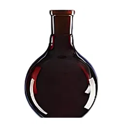 ABGIL Boiling Flask with Interchangeable Joint Flat Bottom 20 L Amber Borosilicate Glass, FB-291-12-12