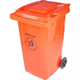 RS PRO 240L Red Flip PP Waste Bin Model No 7906876-image-60