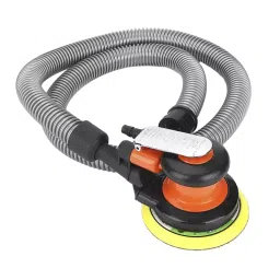 XLNT 5 inch Air Palm Orbit Sander with Hose, AT-22-33