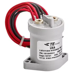 KILOVAC - TE CONNECTIVITY Contactor, Spst-No, 24V, Panel, LEV100H5CNG-21
