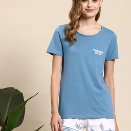 Mast & Harbour Printed Shorts Set-image-66