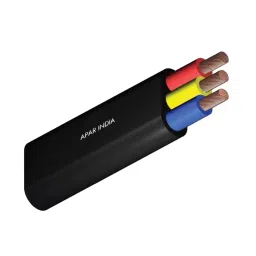 Apar Shakti 3x2.5 Multicore Flat Cable 3 Core Cu-Flexible/XLPE/PVC With Core Separator-image-93