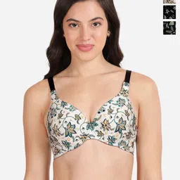 shyaway Floral Bra Medium Coverage Underwired Lightly Padded-15