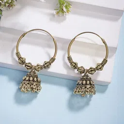 Anouk Contemporary Jhumkas Earrings-image-92