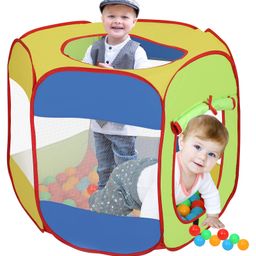 FunBlast Hexagon Ball Pool With 50 Balls - Multicolor-19
