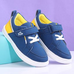 Babyoye Casual Shoes With Velcro Closure - Blue-image-34