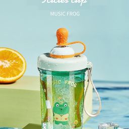 YAMAMA Tumbler Bottle With Cooling Ice Stick Green - 500 ml-image-8