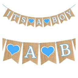 Zyozi Its A Boy Banner for Baby Shower Decorations Blue - Pack of 1-image-76