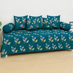 HIYANSHI HOME FURNISHING Cotton 8-Piece Single Bedsheet Diwan Set-image-20