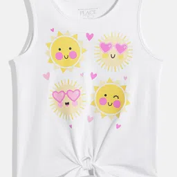 THE CHILDREN'S PLACE Girls Conversational Printed T-shirt-picture-26