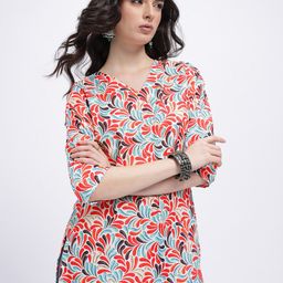 Anouk Rustic Printed Short Kurti-picture-17