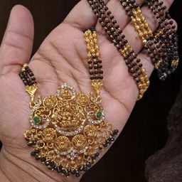 NAMOHH ENTERPRISSES Gold-Plated Alloy Artificial Beads Jewellery Set-image-76