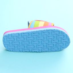 Babyoye Backstrap Closure Flip Flops With Watermelon Print - Pink image 5