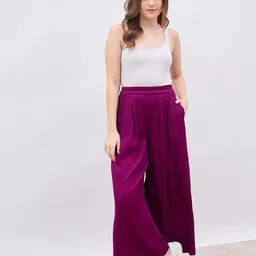 Styli Women High-Rise Pleated Trousers-picture-3