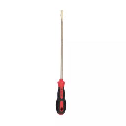 De Neers 100 mm Non Sparking Beryllium Copper Flat Screw Driver, NS-B-SD-3x100 image 1