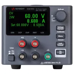 KEYSIGHT TECHNOLOGIES DC POWER SUPPLY, 1 O/P, 60V, 0.6A, 36W, E36105B-83