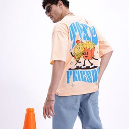 Kook N KeechPrinted Oversized Pure Cotton T-shirt-image-93