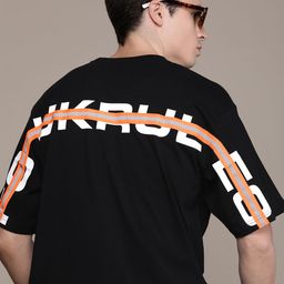 FCUK Typography Printed Pure Cotton T-shirt-image-85