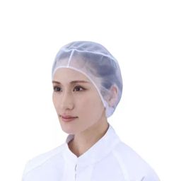 AS ONE Clean Net Hair Cap Type White, 2-7294-01-38