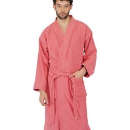 RANGOLI Men Noble Pure Cotton Bath Robe - 400 GSM-55