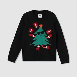 max Boys Printed Round Neck Long Sleeves Pullover Sweater-image-64