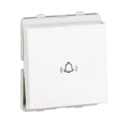Schneider Electric Bell Push Switch Livia Series 10 Amp White, P1025_N-31