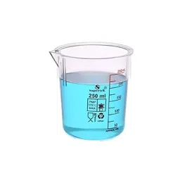 Supertek Autoclavable PMP Beaker With Printed Graduation, Capacity 250 ml, CH10164/3 (Pack of 12)-33