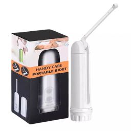Goeka Jet Spray Travel Portable Bidet 17.8x10.2x10.2 cm White Polished Acrylonitrile Butadiene Styrene for Toilet, Bathroom-12