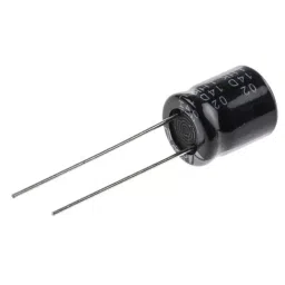 RS PRO Electrolytic Capacitor 100 µF Capacitance 63 V DC, 7111602P-image-58