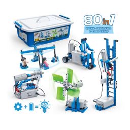BanBao 80 in 1 Building Blocks Kit STEAM Kit With Motor Power Machine Experiment Bricks Educational Model Toys - RS6963BanBao 80 in 1 Building Blocks Kit STEAM Kit With Motor Power Machine Experiment Bricks Educational Model Toys - RS6963-23
