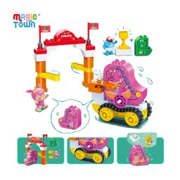 BanBao Dinosaur Race Building Blocks Set Burning Calories Dinosaur DIY Kit Magic World Building Block Set Magic Town Building Block Kit: Build, Play, and Learn - RS6964BanBao Dinosaur Race Building Blocks Set Burning Calories Dinosaur DIY Kit Magic World Building Block Set Magic Town Building Block Kit: Build, Play, and Learn - RS6964 image 4
