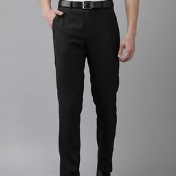 Park Avenue Men Black Trousers-image-48