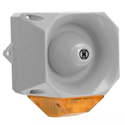 Werma Sounder Beacon 441 Series Yellow 230 V IP65 Wall Mount 98dB at 1 Metre, 441.130.68-image-47