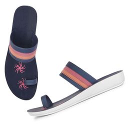 PENNEN Textured One Toe Flats-18