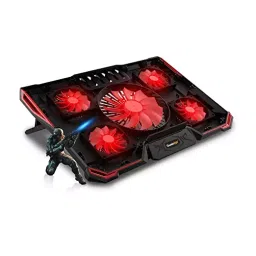 Cosmic Byte Asteroid Laptop Cooling Pad, Adjustable Height, 5 Fan Design, Support Upto 17" laptops image 2
