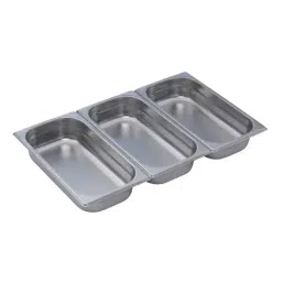 Rajkamal 1/3x100 mm Stainless Steel GN Pan (3.5 L)-picture-48