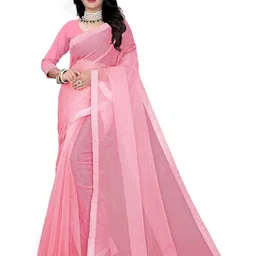 Pemal Designer Embellished Beads and Stones Organza Saree-picture-42