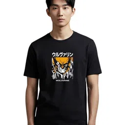 PULP Men Printed Slim Fit T-shirt-image-31