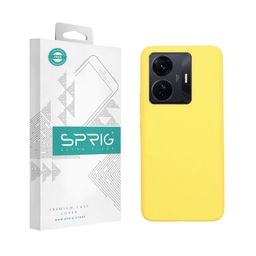 SPRIG Solid Printed Vivo T1 Pro Back Case Mobile Accessories-image-43