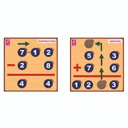Wissen Regrouping Addition and Subtraction Game- Multicolor-6