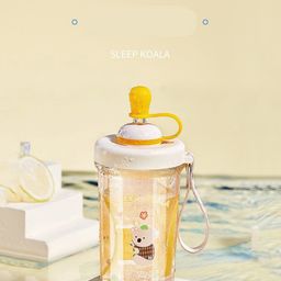 YAMAMA Tumbler Bottle With Cooling Ice Stick White - 500 ml-image-59