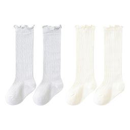 SYGA Set Of 2 Cotton Solid Socks - Off-White & Light Grey-image-96