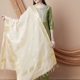 Melange by Lifestyle Woven Design Dupatta-picture-23