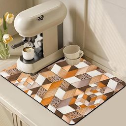 IVAZA Unisex Camel Brown Floor Mats & Dhurries-image-33