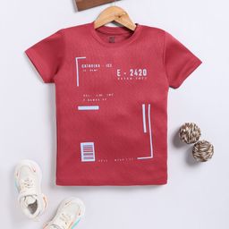 HRX by Hrithik Roshan Boys Typography Printed Rapid-Dry T-shirt-picture-26