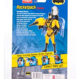 Batman Rocket Pack Action Figure Black and Yellow - Height 12 cm image 3