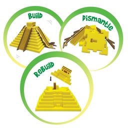 imagimake Imagi Make Mapology Monuments of the World Multicolour - 150 Pieces+ image 3
