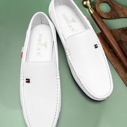 SHUAN Men Slip-On Lightweight Loafers-image-98