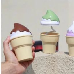 YAMAMA Multi-functional Ice-cream Shaped Table Lamp With 360 Degree Moveable, Sharpener And USB Rechargeable (Pack of 1 Color And Design May Vary) image 4