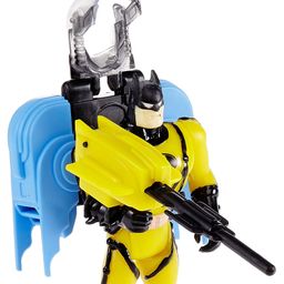 Batman Rocket Pack Action Figure Black and Yellow - Height 12 cm image 5